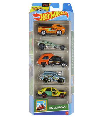 Hot Wheels Auto's - 5-pack - HW-uitjes - Hot Wheels - OneSize - Auto´s
