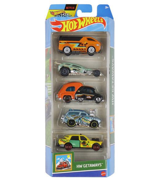Hot Wheels Auto's - 5-pack - HW-uitjes - Hot Wheels - OneSize - Auto´s