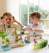 Hape Knikkerbaan - Dino Adventure Marble Uitvoeren - 131 Onderde - Hape - OneSize - Knikkerbanen