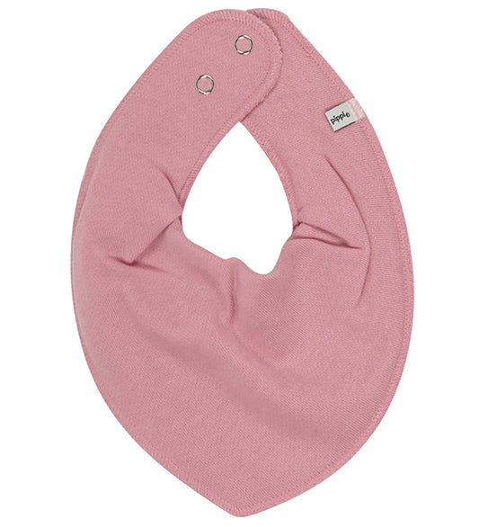 Pippi Baby Babyslabbetje - Puntig - Oud Rose - Pippi Baby - OneSize - Kwijlsjaaltjes