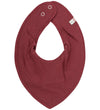 Pippi Baby Babyslabbetje - Puntig - Nieuw Maroon - Pippi Baby - OneSize - Kwijlsjaaltjes