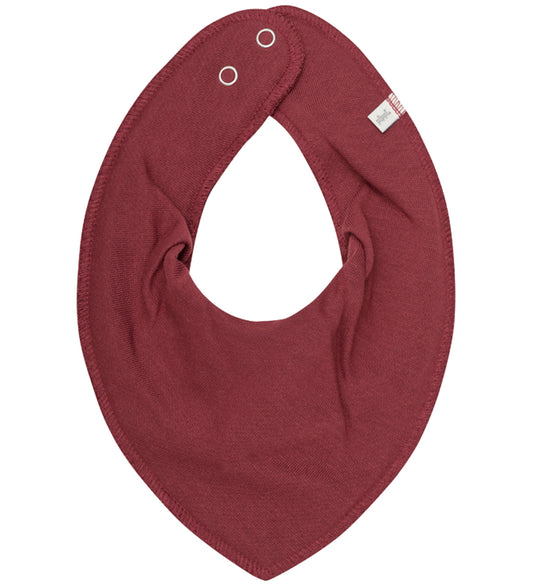 Pippi Baby Babyslabbetje - Puntig - Nieuw Maroon - Pippi Baby - OneSize - Kwijlsjaaltjes