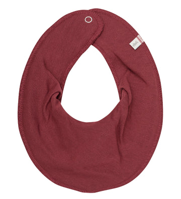Pippi Baby Babyslabbetje - Rond - Nieuw Maroon - Pippi Baby - OneSize - Kwijlsjaaltjes