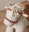 Kids Concept Schommelpaard - za M - Aiden - Blauw/Wit - Kids Concept - OneSize - Schommelpaarden