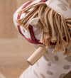 Kids Concept Schommelpaard - Gestippeld - Aiden - Wit/Beige - Kids Concept - OneSize - Schommelpaarden