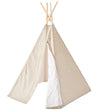 Kids Concept Speeltent - Tipi Stripe - Blauw/Wit - Kids Concept - OneSize - Speeltenten