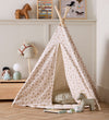 Kids Concept Speeltent - Tipi Dot - Wit/Beige - Kids Concept - OneSize - Speeltenten