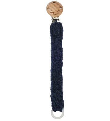 Smallstuff Speenketting - Wol - Navy - Smallstuff - OneSize - Speenkettingen