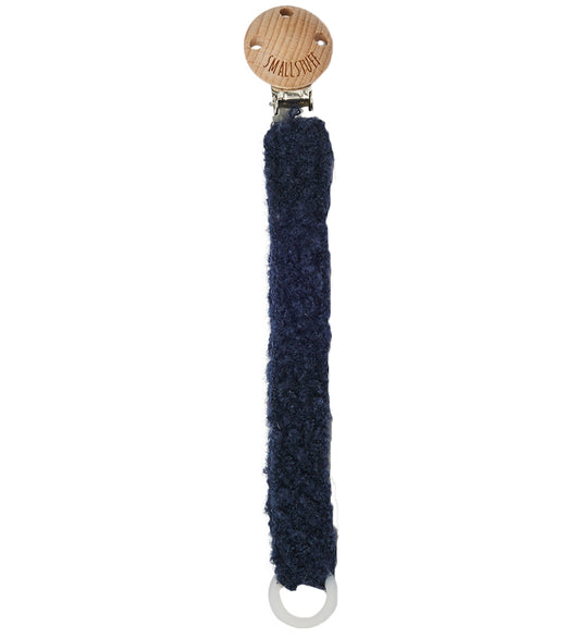 Smallstuff Speenketting - Wol - Navy - Smallstuff - OneSize - Speenkettingen