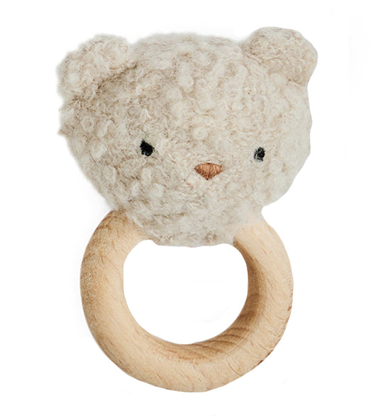 Smallstuff Rammelaar - Bear - Wol - Nature - Smallstuff - OneSize - Ramelaren