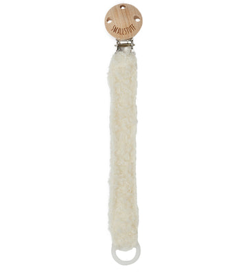 Smallstuff Speenketting - Wol - Off White - Smallstuff - OneSize - Speenkettingen
