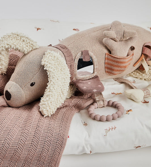 Smallstuff Activiteitenspeelgoed - Dog - Rose - Smallstuff - OneSize - Activiteitenspeelgoed