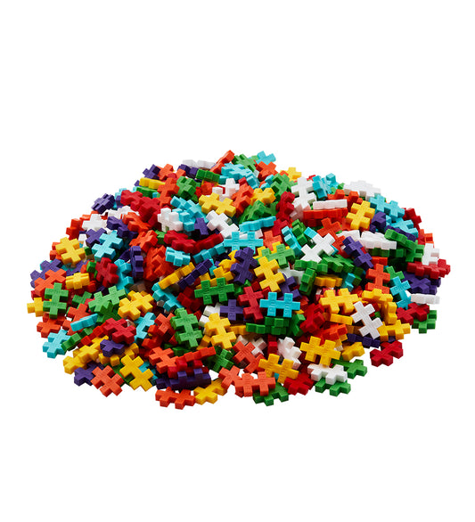 Plus-Plus - 600 st. - Rainbow Mix - Plus-Plus - OneSize - Blokken