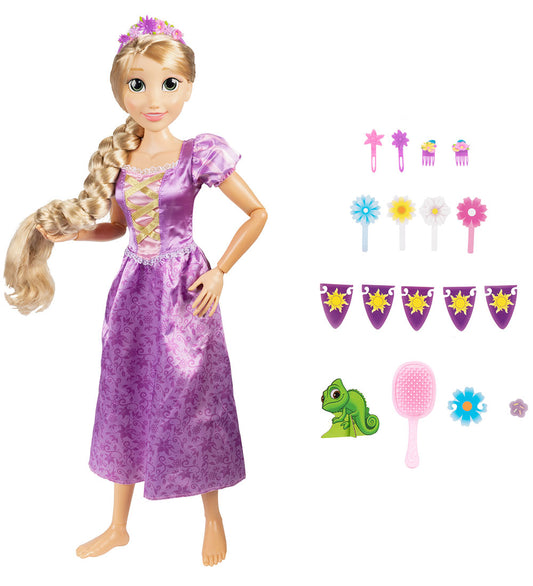 Disney Princess Pop - 81 cm - Speeldatum Rapunzel - Disney Princess - OneSize - Poppen