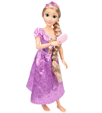 Disney Princess Pop - 81 cm - Speeldatum Rapunzel - Disney Princess - OneSize - Poppen