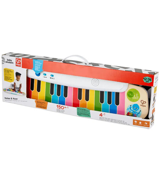 Hape Baby Einstein Activiteitenspeelgoed - Notities en toetsen M - Hape - OneSize - Muziekinstrumenten