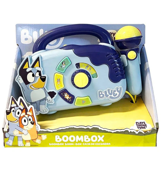 Bluey Boombox m. Microfoon - Bluey - OneSize - Muziekinstrumenten