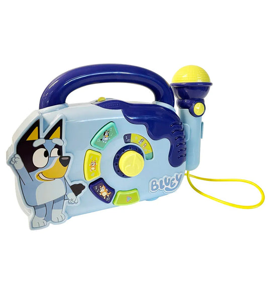 Bluey Boombox m. Microfoon - Bluey - OneSize - Muziekinstrumenten