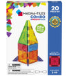 Magna-Tiles Magneetset - 20 Onderdelen - MicroMAGS & Combo - Magna-Tiles - OneSize - Magnetisch speelgoed