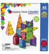 Magna-Tiles Magneetset - 62 Onderdelen - MicroMAGS & Combo - Magna-Tiles - OneSize - Magnetisch speelgoed