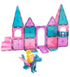 Magna-Tiles Magneetset - 25 Onderdelen - Kasteel - Magna-Tiles - OneSize - Magnetisch speelgoed