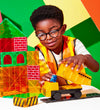 Magna-Tiles Magneetset - 50 Onderdelen - Bouwer XL + MicroMAGS - Magna-Tiles - OneSize - Magnetisch speelgoed