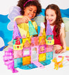 Magna-Tiles Magneetset - 48 Onderdelen - Kasteel Deluxe + MicroM - Magna-Tiles - OneSize - Magnetisch speelgoed