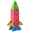 Magna-Tiles Magneetset - 26 Onderdelen - MicroMAGS & Travel Tin  - Magna-Tiles - OneSize - Magnetisch speelgoed