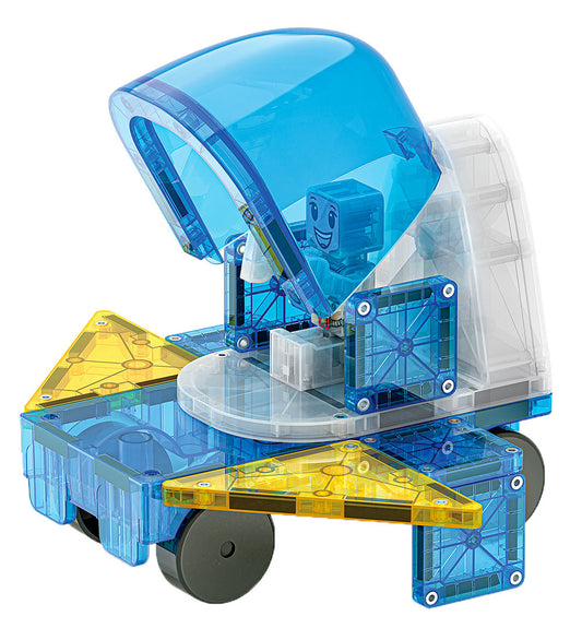 Magna-Tiles Magneetset - 32 Onderdelen - Space + MicroMAGS - Magna-Tiles - OneSize - Magnetisch speelgoed