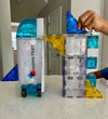 Magna-Tiles Magneetset - 32 Onderdelen - Space + MicroMAGS - Magna-Tiles - OneSize - Magnetisch speelgoed