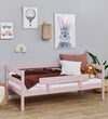 Hoppekids Bedhekken - ECO Comfort - 100x22,5 cm - Pale Rose - Hoppekids - OneSize - Bedhekken