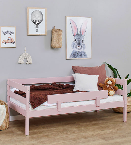 Hoppekids Bedhekken - ECO Comfort - 100x22,5 cm - Pale Rose - Hoppekids - OneSize - Bedhekken