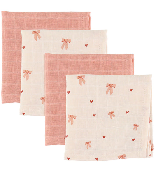 Cam Cam Washanden - 4-pack - Bogen - Cam Cam - OneSize - Washandjes