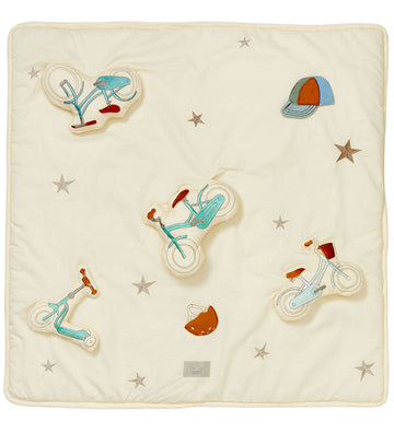 Cam Cam Speelkleed - 80x80 cm - Fietsen - Cam Cam - OneSize - Speelkleden