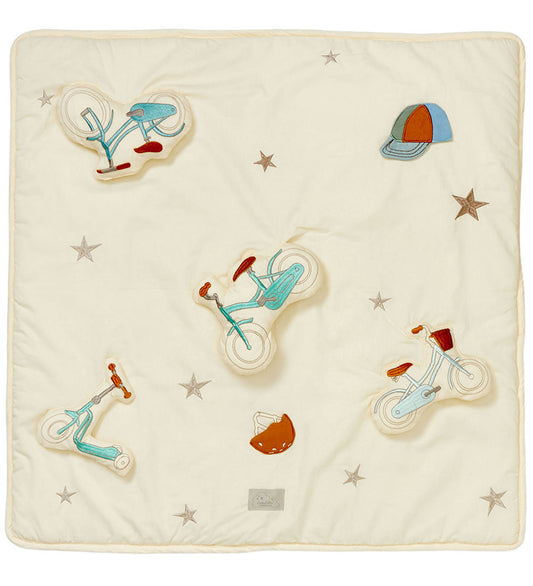 Cam Cam Speelkleed - 80x80 cm - Fietsen - Cam Cam - OneSize - Speelkleden