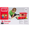 Krea Garage - Hout - 43x24 cm - Rood/Naturel - Krea - OneSize - Racebanen