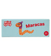 DR Maraca - 14 cm - Worm - DR - OneSize - Muziekinstrumenten