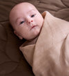 Filibabba Wikkeldoek - Mousseline - 120x120 cm - Warm Grey - Filibabba - OneSize - Wikkeldoeken