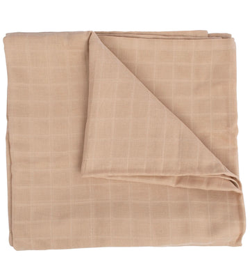 Filibabba Wikkeldoek - Mousseline - 120x120 cm - Warm Grey - Filibabba - OneSize - Wikkeldoeken