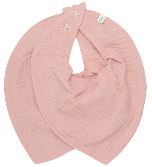 Pippi Kwijlslabbetje - 2-pack - Rose Tan - Pippi Baby - OneSize - Kwijlsjaaltjes