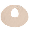 Pippi Slabbetjes - 2-pack - Doeskin - Pippi Baby - OneSize - Kwijlsjaaltjes
