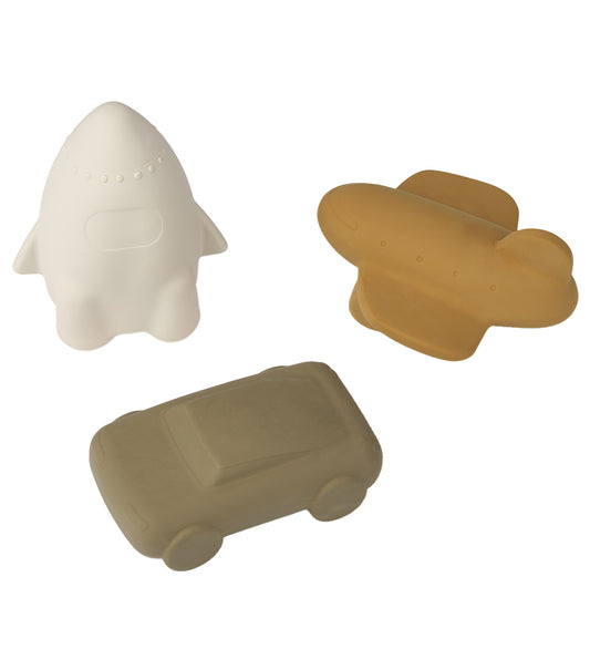 Liewood Badspeelgoed - Jacob - 3-pack - Golden Caramel Multi Mix - Liewood - OneSize - Badspeelgoed
