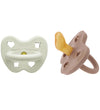 Hevea Fopspenen - 3-36 mnd. - 2-pack - Natuurlijk Rubber - Haard - Hevea - 3-36 mnd - Fopspenen