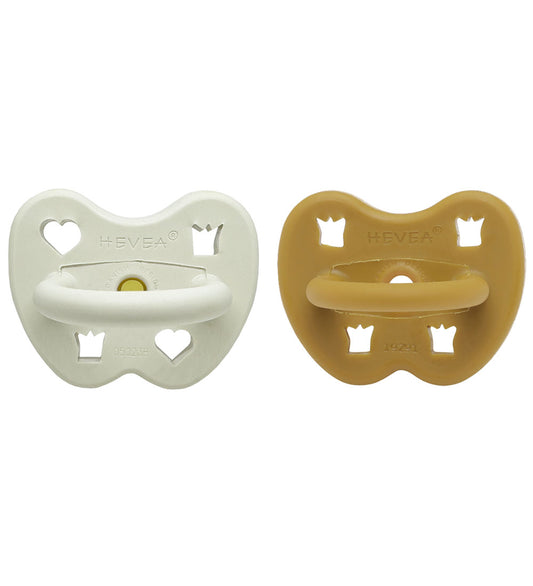 Hevea Fopspenen - 3-36 mnd. - 2-pack - Natuurlijk Rubber - Arcti - Hevea - 3-36 mnd - Fopspenen