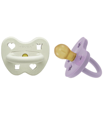 Hevea Fopspenen - 3-36 mnd. - 2-pack - Natuurlijk Rubber - Polai - Hevea - 3-36 mnd - Fopspenen
