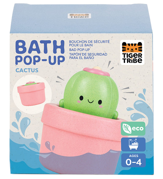 Tiger Tribe Badspeelgoed - Pop-Up - Bioplastic - Cactus - Tiger Tribe - OneSize - Badspeelgoed