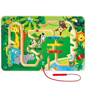 Hape Activiteitenspeelgoed - Jungle Doolhof - Hape - OneSize - Activiteitenspeelgoed