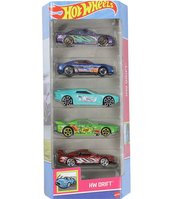 Hot Wheels Auto's - 5-pack - HW-bedrijf - Hot Wheels - OneSize - Auto´s