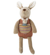 Bloomingville Stoffen pop - 33 cm - Clover - Bruin - Bloomingville - OneSize - Poppen
