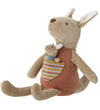 Bloomingville Stoffen pop - 33 cm - Clover - Bruin - Bloomingville - OneSize - Poppen